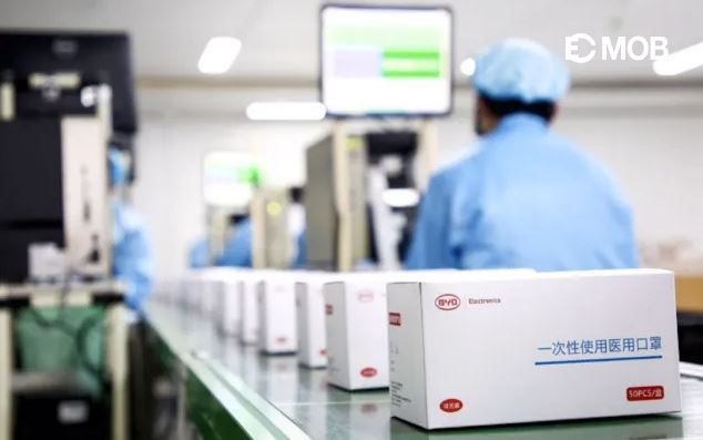 A BYD France 150 000 maszkot adományoz a francia hatóságoknak