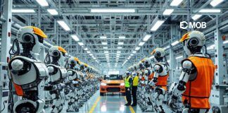 Beindult az Optimus-gyártósor Fremontban: Musk személyesen látogatta meg a csapatot