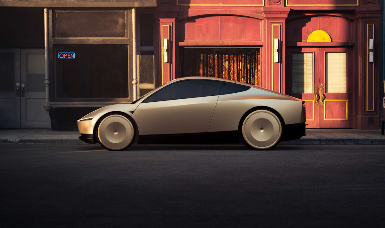 Szabadalmi rajz leplezi le a Cybercab különleges kerékdizájnját – és miért FWD a robotaxi?