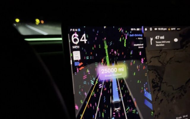 Tesla FSD-rekord: 25 000 mérföldes megszakítatlan sorozat