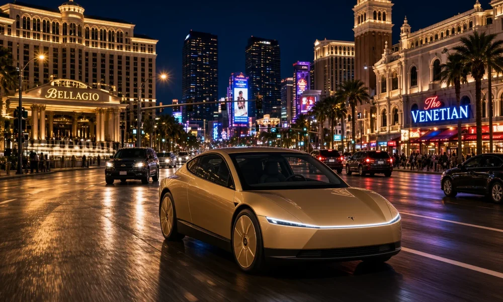 Tesla Nevada robotaxi-engedély: 5000 autó Clark megyében