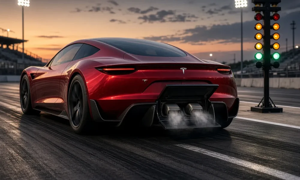 Tesla Roadster: október 1-jén jön az „indítás"