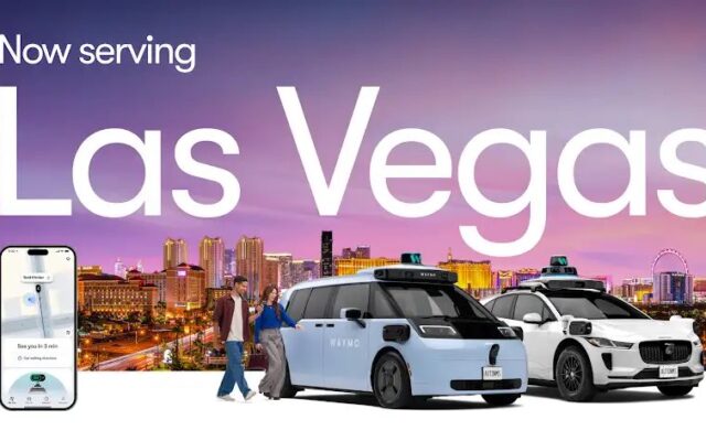 Waymo robotaxi Las Vegasban: itt a 6. generáció