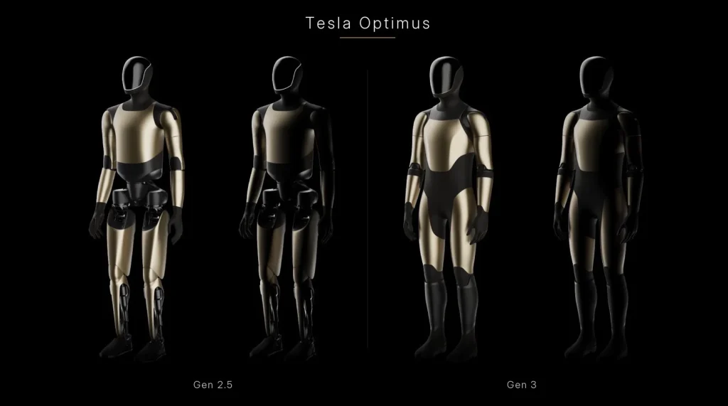 Tesla Optimus Gen 3: gyárra kész dizájn az appból