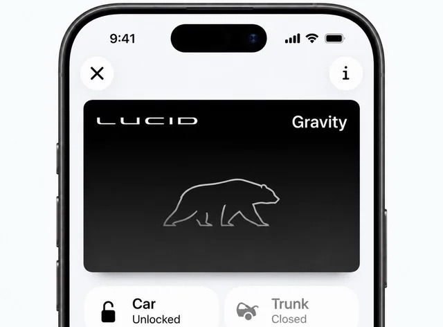 Lucid Gravity: Phone as a Key 2027-re csúszik