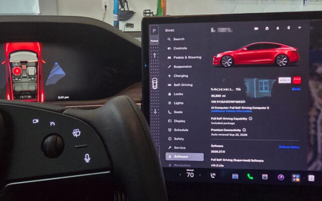 FSD v14 Lite: megjött az Intel-es Model S és X-re